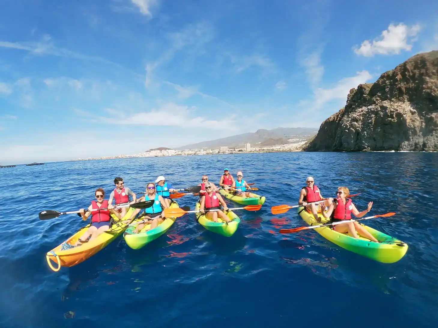 Kayak y Snorkel Los Cristianos