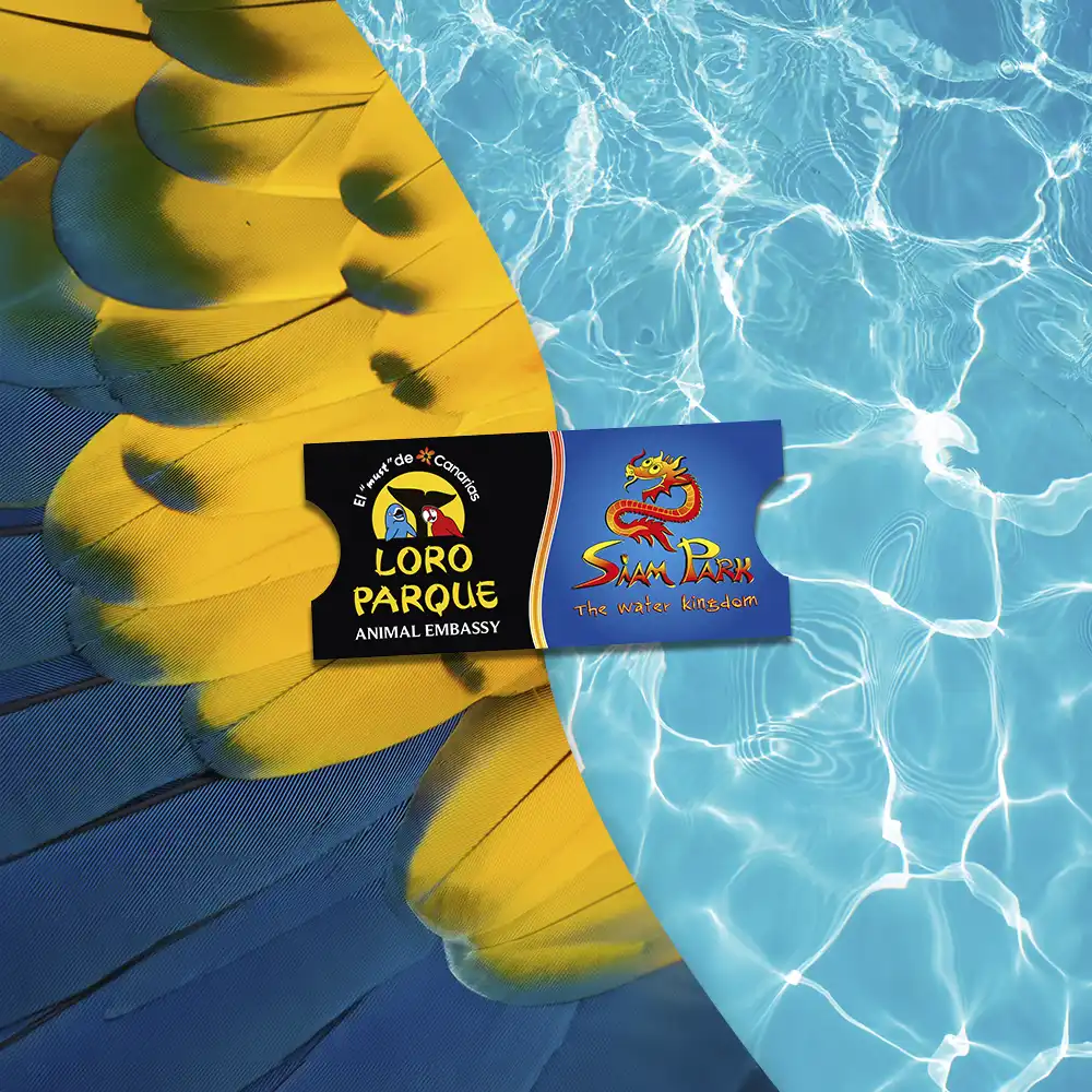Entrada Doble: Loro Parque + Siam Park